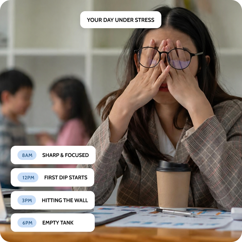 3. How Modern Stress Drains Your Energy Before Lunch
