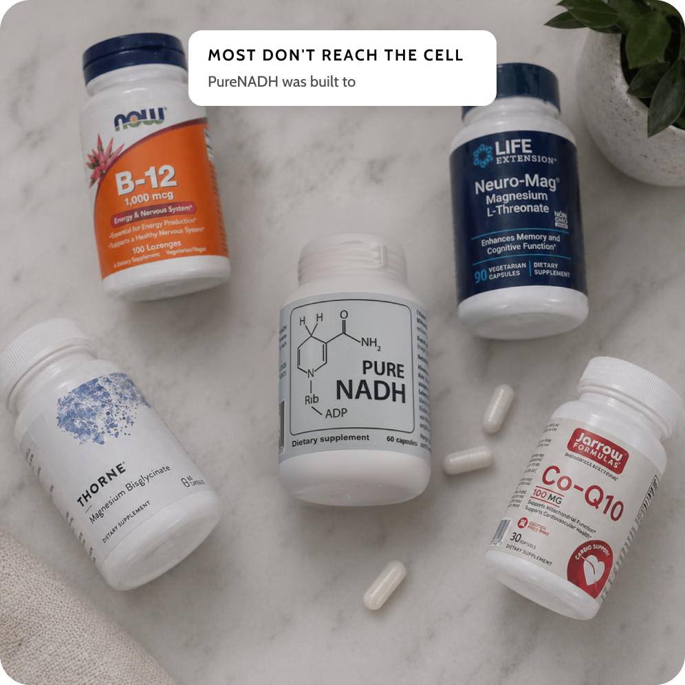 5. The Supplements You Tried Never Reached the Cell